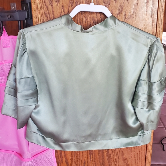 Vivienne Tam 100% Silk Open Cardigan Sz 3 NWT! - Picture 7 of 11